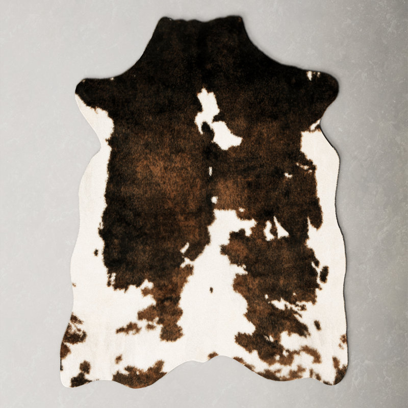 Epic Faux Cowhide Beige/Brown Area Rug & Reviews AllModern